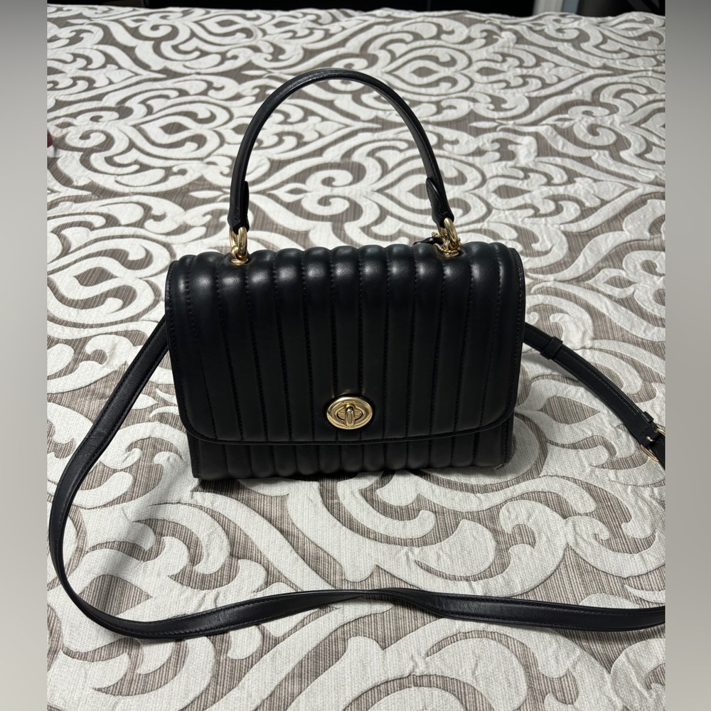 Coach Tilly Quilted Satchel